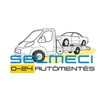 Selmeci Autómentés 0–24 logó